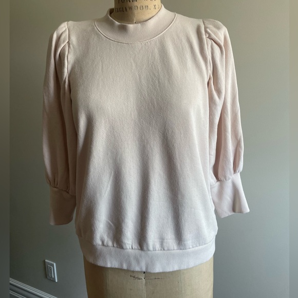 Pale peach colored top by Nation - Picture 1 of 4